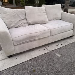 Curb Alert!! Free couch