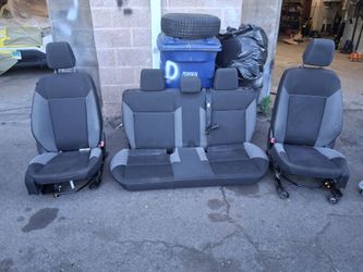 2012 THRU 2014 FORD FOCUS SEDAN BLACK SEATS