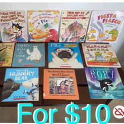 $10 For All,Fun reading Time 13 Kids Books great to practice reading