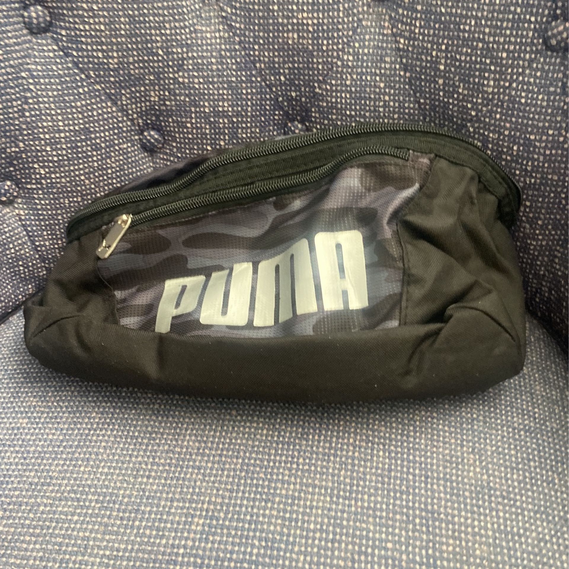 PUMA Fanny Pack Waistpack Unisex Evercat Traverse Black Camo Logo