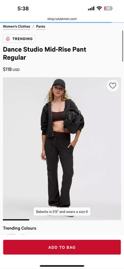 Lululemon Pants Size 6