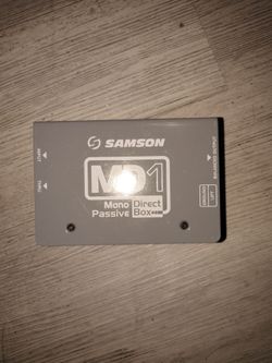 SAMSON MD1 mono passive direct box