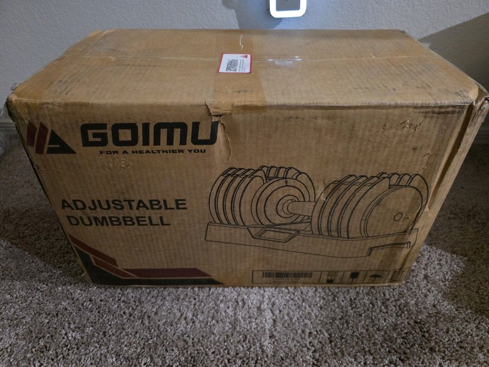 55lb Adjustable Dumbell