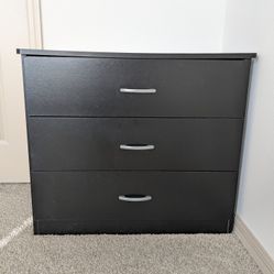 Small Black Dresser