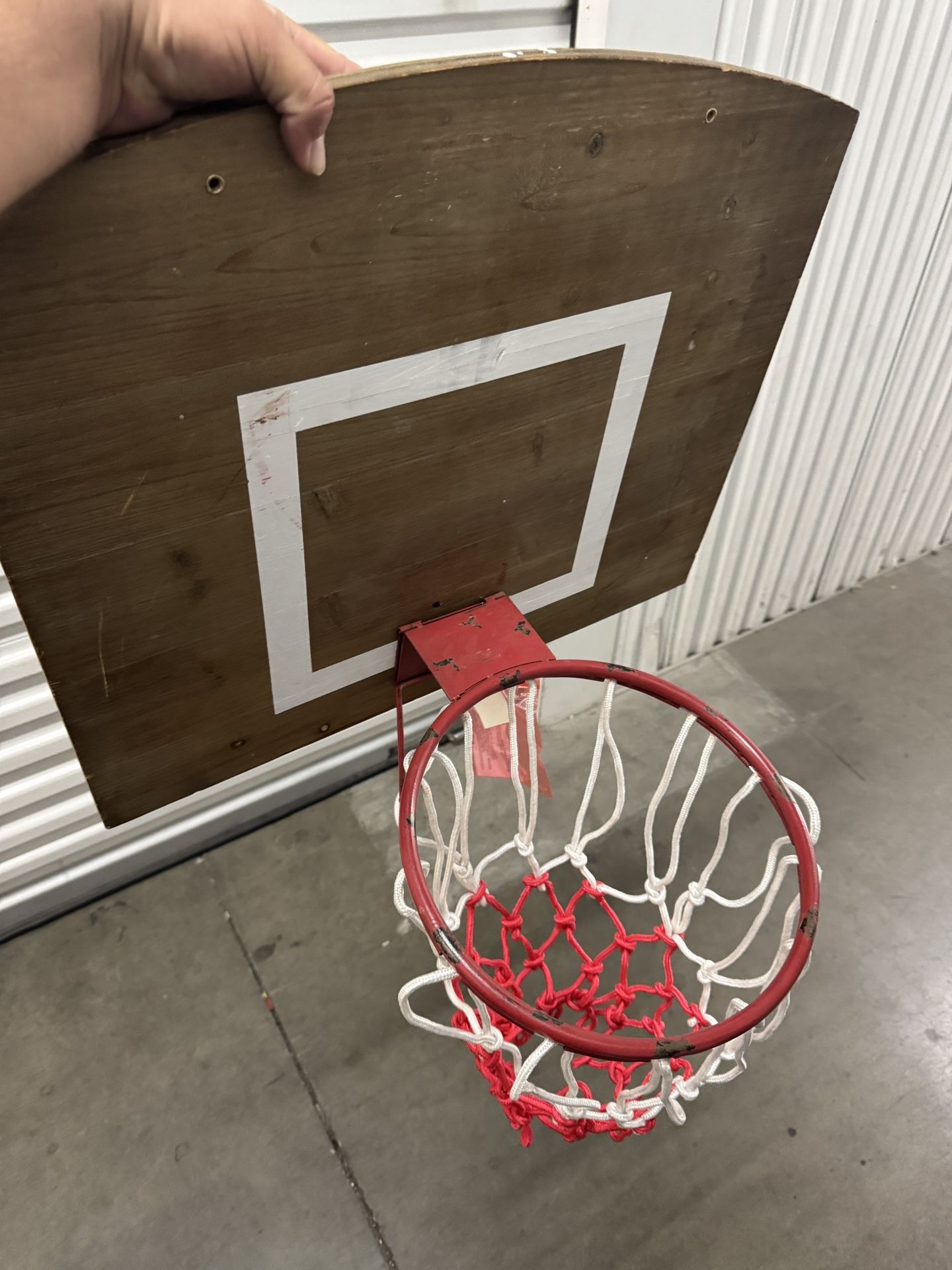 tablero de basketball