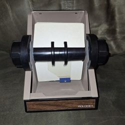 Vintage Metal Rolodex