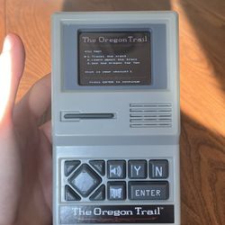 Handheld Mini Arcade - The Oregon Trail + Space Invaders - WORKS