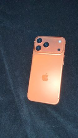 Apple iPhone 17 pro max 256gb orange color paid full price Apple 10/10 unlock no sim restrictions