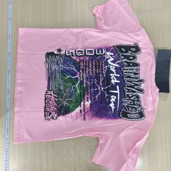 Hellstar “Brainwashed World Tour 3005” Pink Tee – Limited Drop
