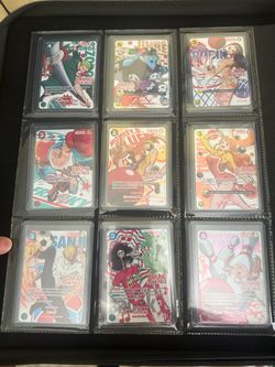 One piece cards round 1 complete set