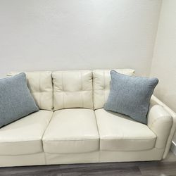 Leather couch