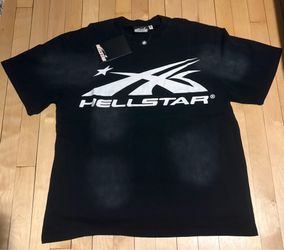 Hellstar Black T-Shirt Sizes Medium, Large