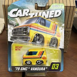 Car tuned diecast 79 gmc vandura series 9