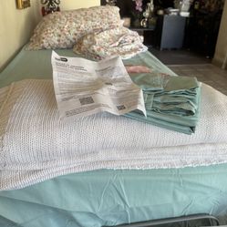 two single split therapeutic beds Frame with Cushions & controllers