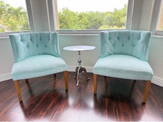 Chairs accent chairs turkoise