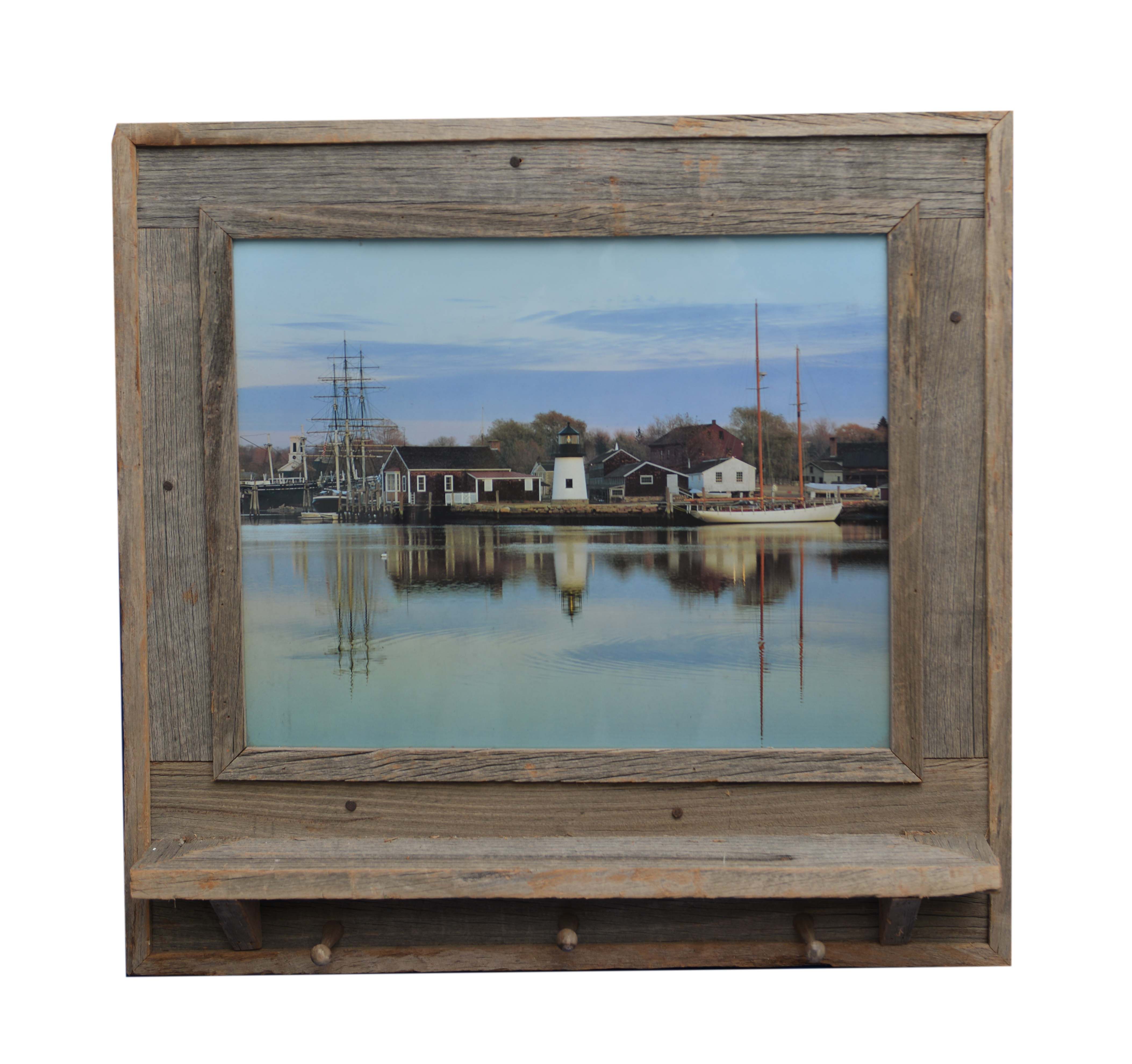 Coastal Harbor Reflections Print