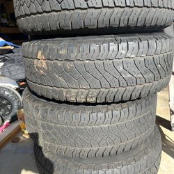 4x 17” Rims And Tires 5x5.5 