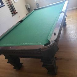 Pool Table and Accessories 