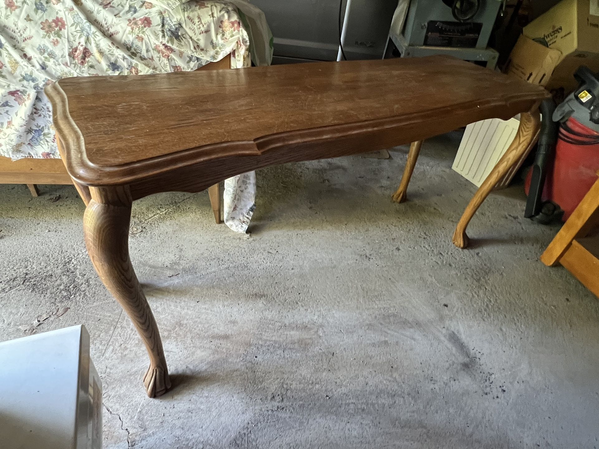 All Wood Side Table PART OF ESTATE SALE NEED GONE MAKE OFFER
