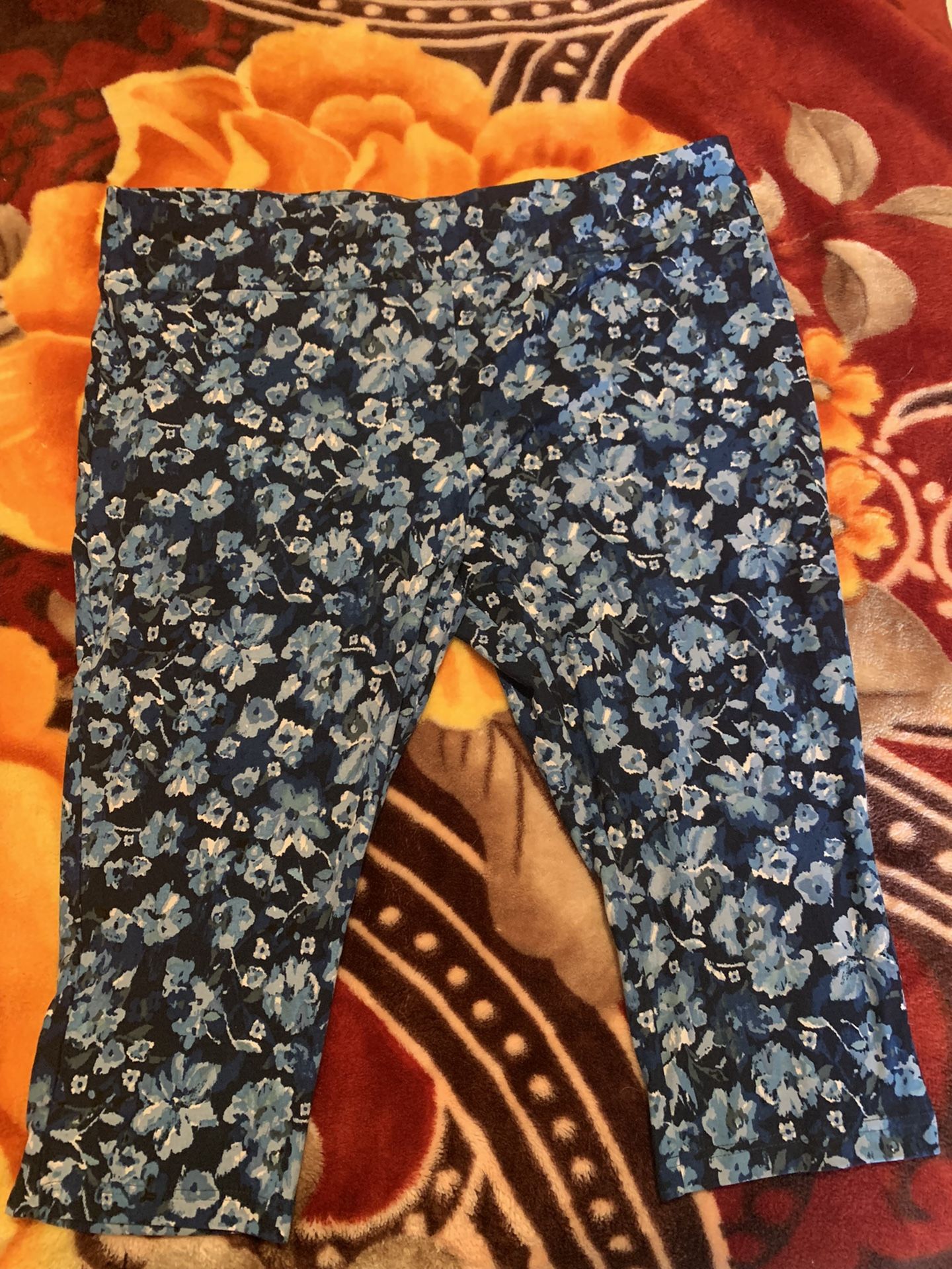 High Rise Legging Capris