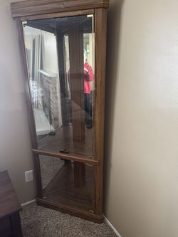 Corner Curio Cabinet