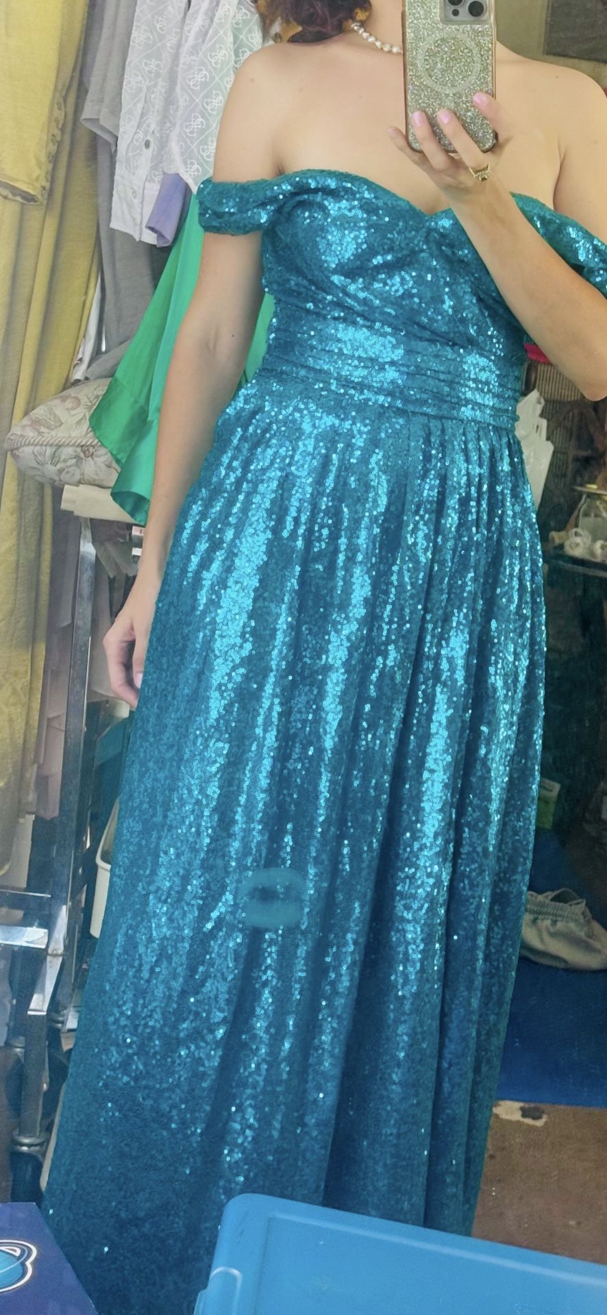 Dress M Size Blue New