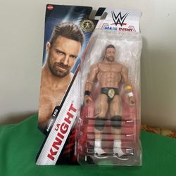 LA Knight - WWE Main Event 155 Mattel Toy Wrestling Action Figure