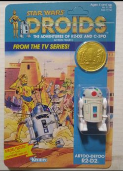 Stan Solo Star Wars Droids R2-D2 with pop up lightsaber Reproduction