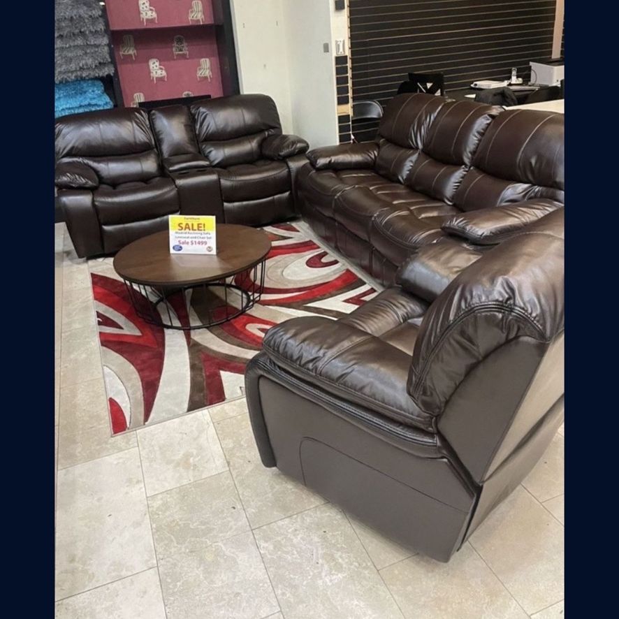 GORGEOUS BROWN MADRID SOFA AND LOVESEAT!$899!*SAME DAY DELIVERY*NO CREDIT NEEDED*EASY FINANCING*HUGE SALE*