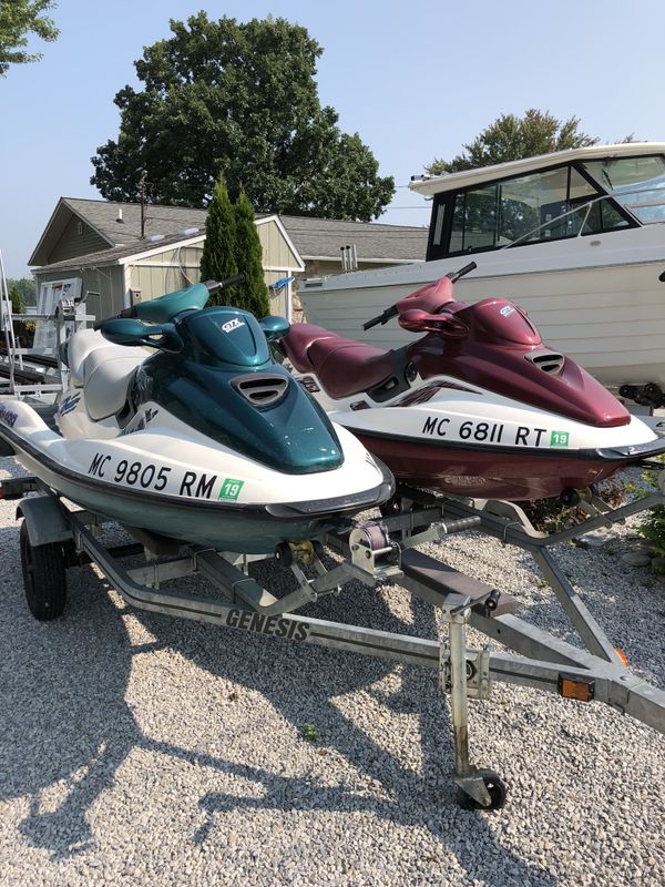 1997 gtx and 1998 gtx limited edition - with trailer!