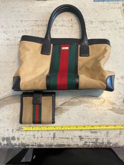 25 year old vintage Gucci purse and wallet.. Bought in Rome Italy.