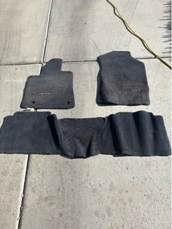 Tundra carpet mats.