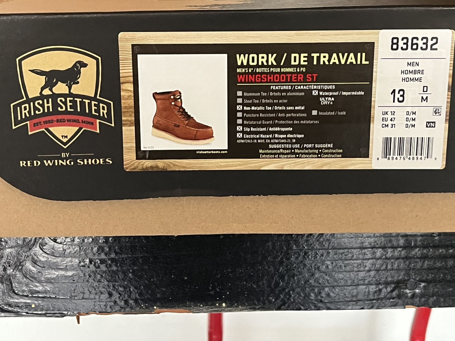 Works Boots Red Wings 
