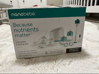 Nanobebe Feeding Set