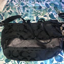 Two Coach Diaper Bags 