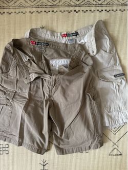 Cargo Shorts Khaki - Men’s 34 Qty 2