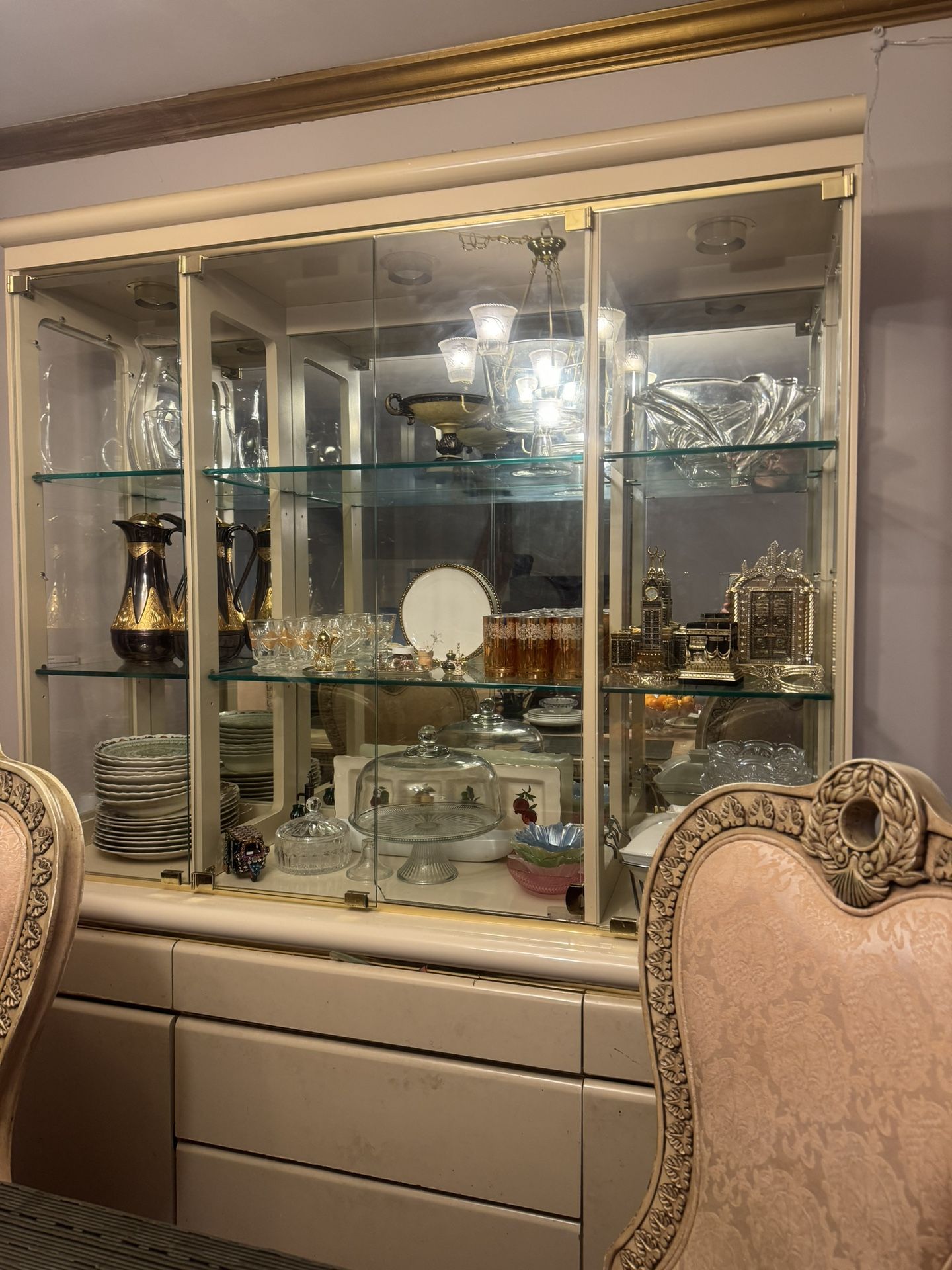 Off White China Cabinet