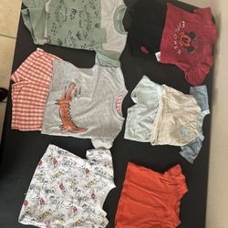 0-3 Months Shirts And Shorts 