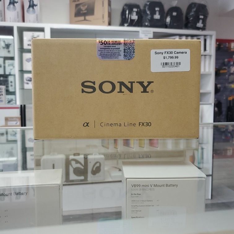 Sony FX30 Cinema Camera