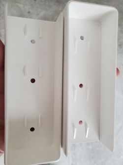 Vinyl Fence Transition Brackets (12)- White