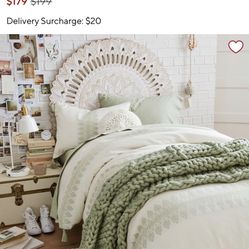 Pottery Bard Bed Headboard 