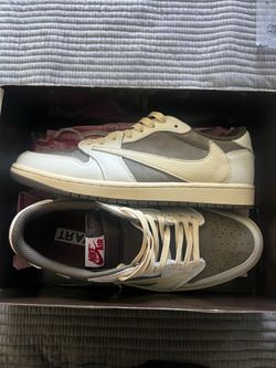 Travis scoot air Jorden 1 reverse mocha
