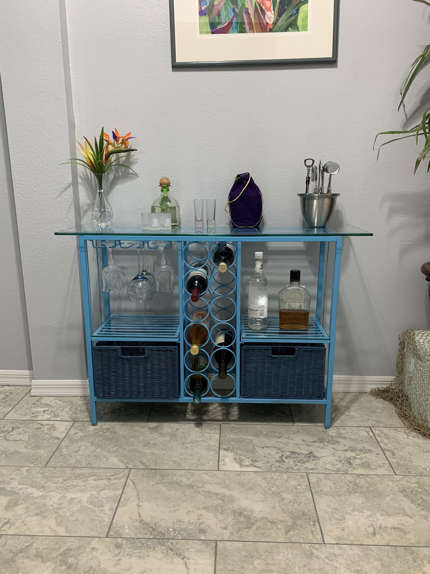 Bar cabinet ( Pier one Imports )