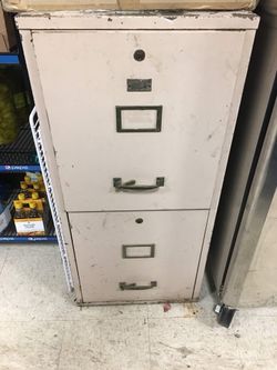 Fire cabinet with 2 draws