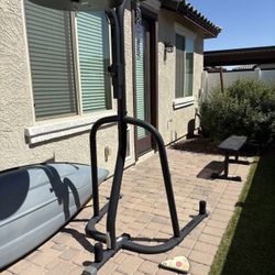 Punching Bag Setup 