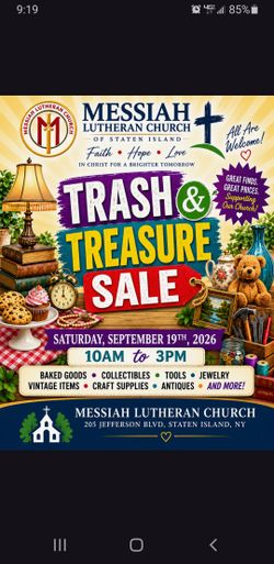 Trash And Treasure Sale