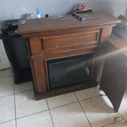 Tv Stand And Fire Place With Remote For Sale Need Gone Asap 