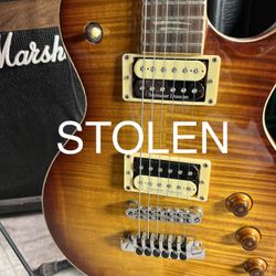 Reward For Location Of Either Guitars