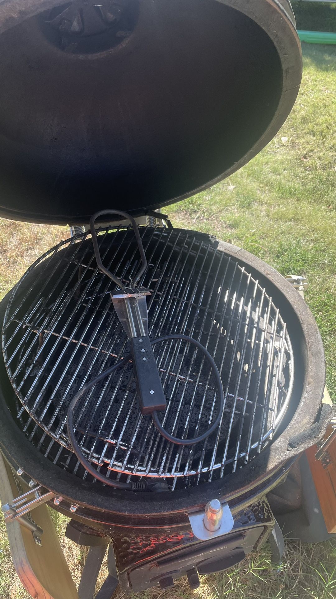 Egg Shaped Smoker Vision Grills Kamado Professional C Series