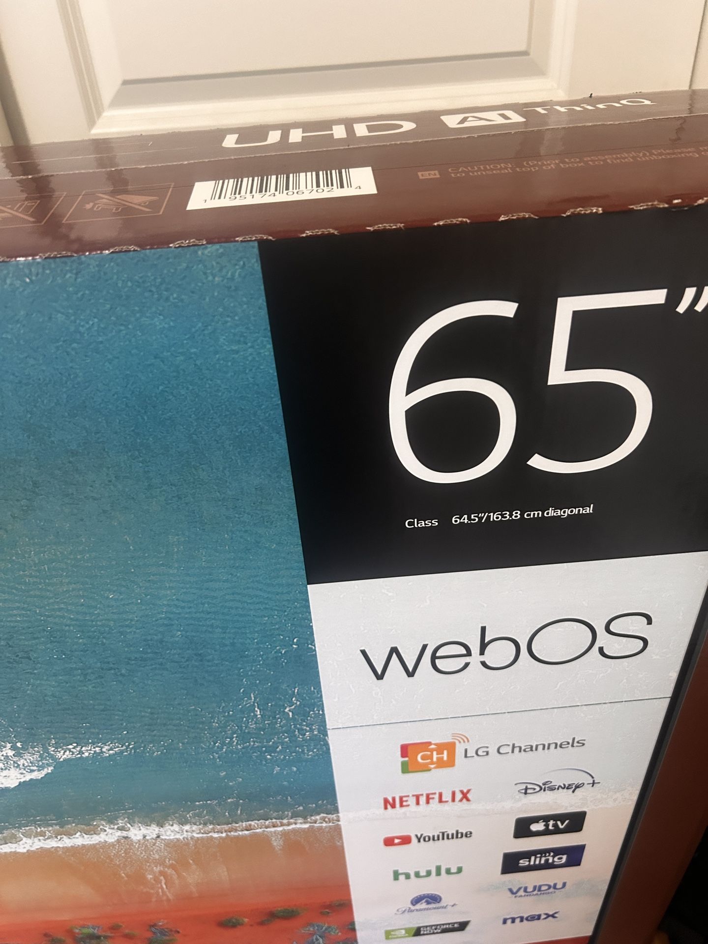 LG UHD Ai ThinQ 65” TV 65UQ70